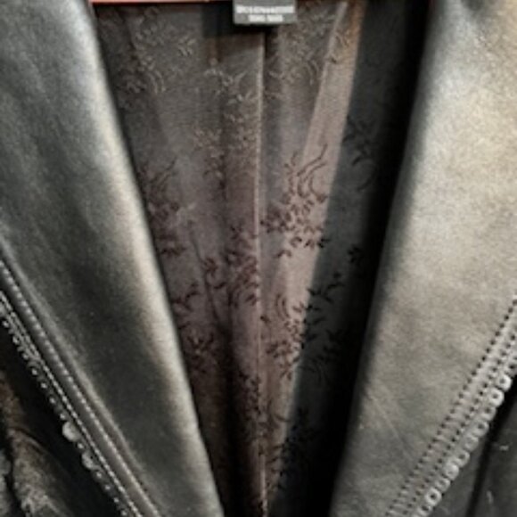 Jaclyn Smith 🩷 Vintage Woman's Leather Jacket Size 18- Like new! Gift for Her! - Picture 7 of 12